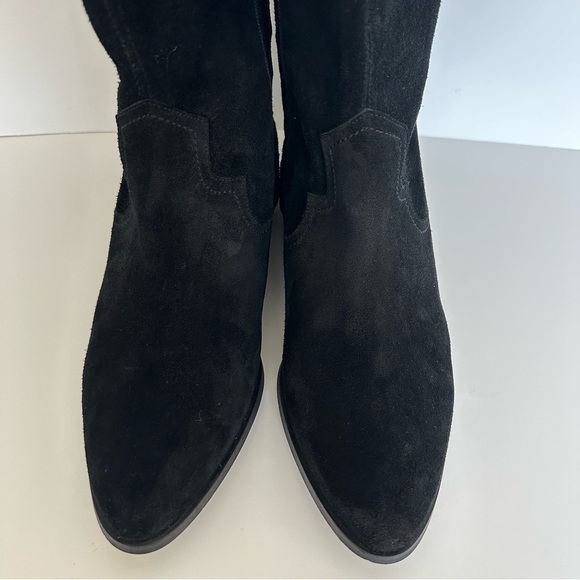 Anthropologie elysses woman’s  tall velvet boots - Picture 5 of 13